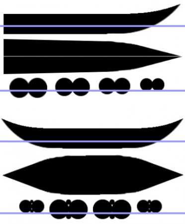 Schema typu rákosový člun. Obr.: Vseolodich.cz.